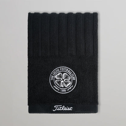 Celtic Titleist Golf Black Towel