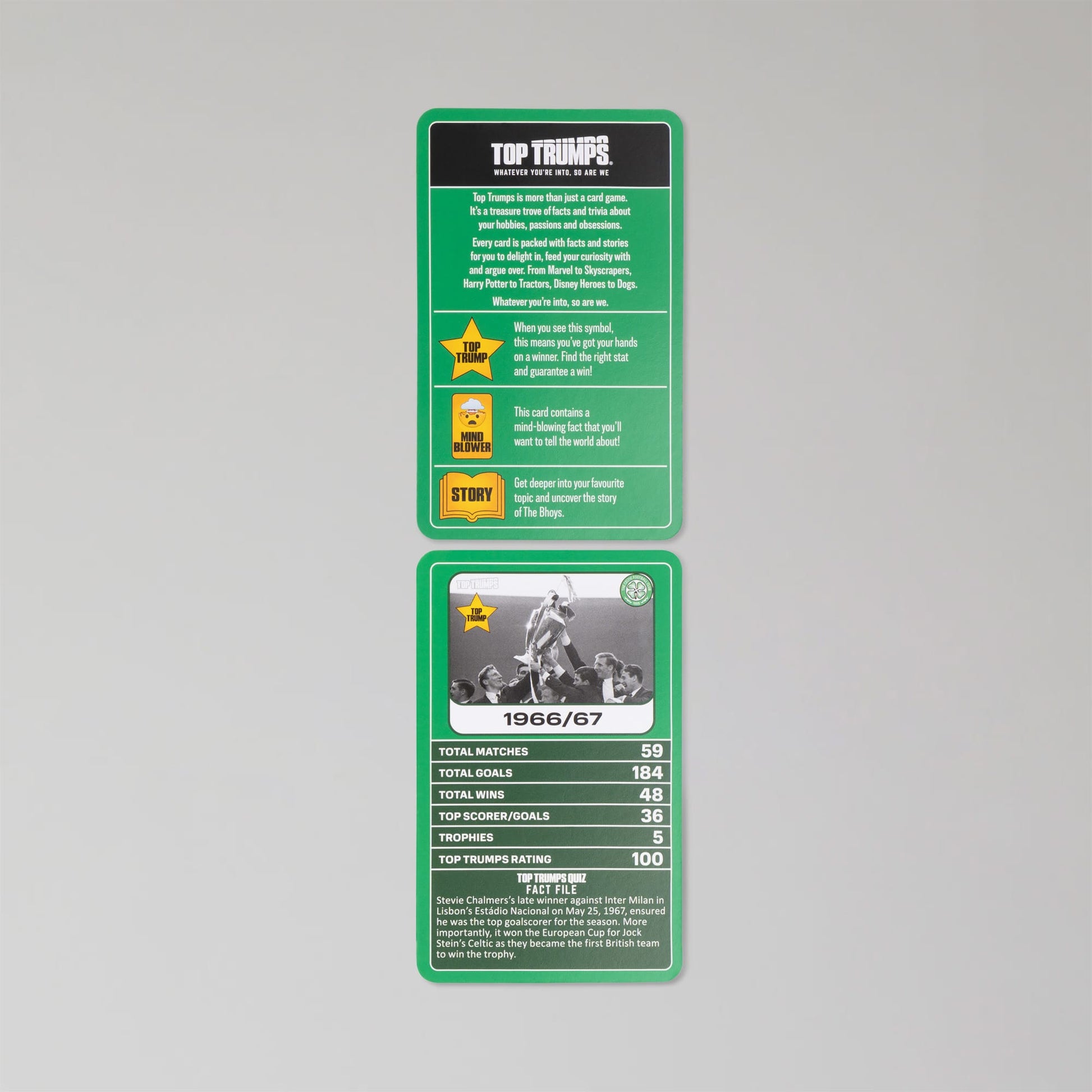 Celtic Top Trumps Card Game