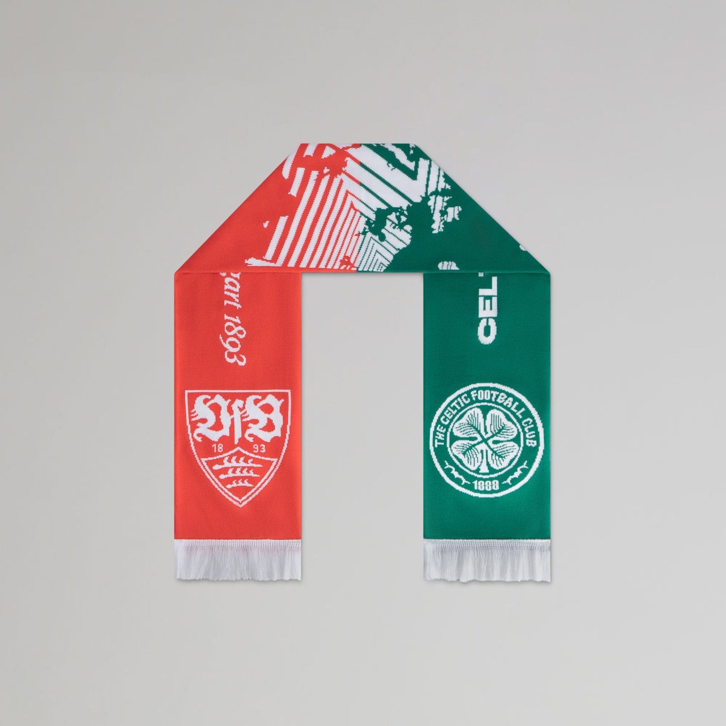 Celtic vs Stuttgart 2025/26 UEFA Europa League Scarf