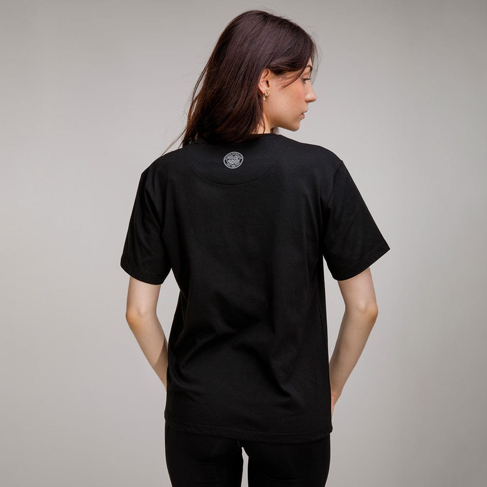 Celtic Women's Black Oversized T-Shirt