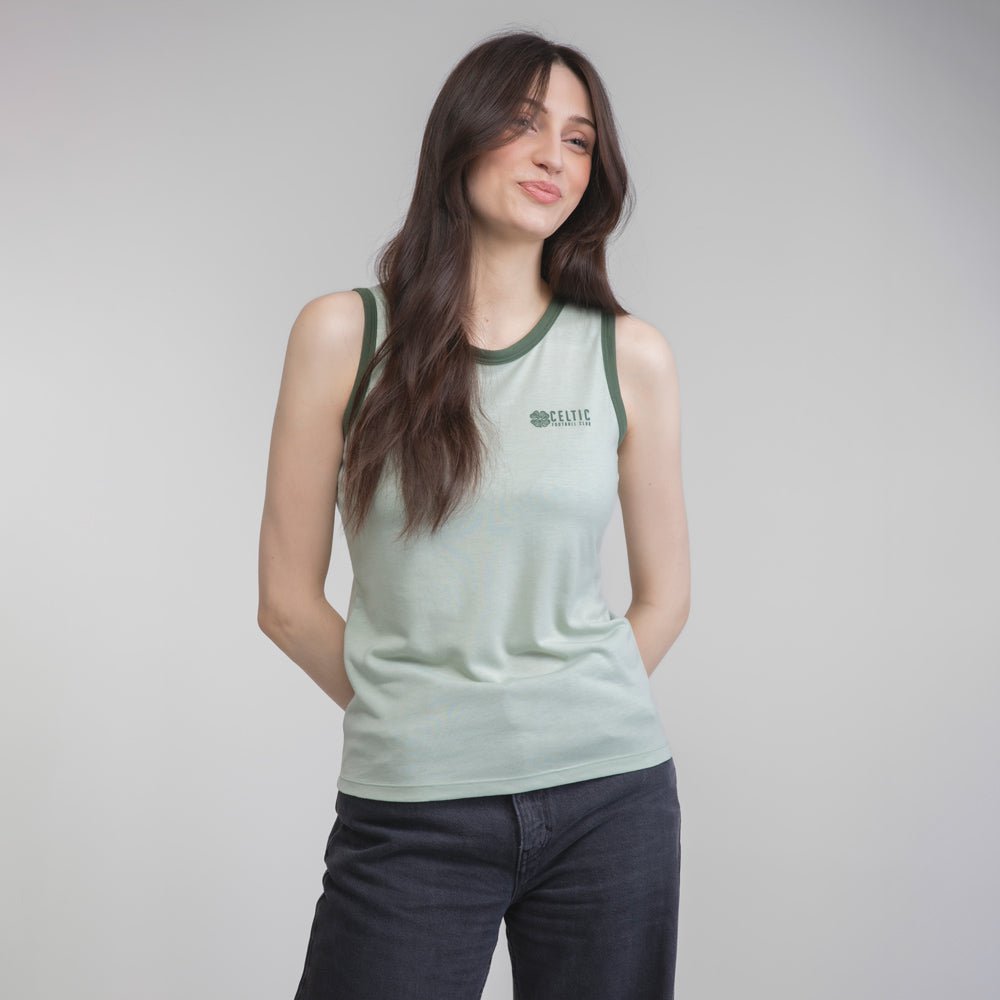 Celtic Women's Clover Contrast Vest