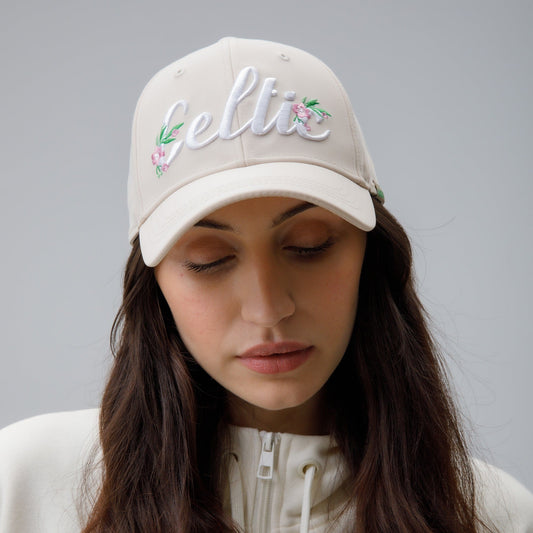 Celtic Women's Floral Embroidered Cap