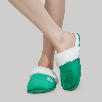 Celtic Women's Green Mule Slipper