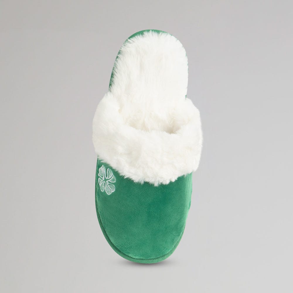 Celtic Women's Green Mule Slipper