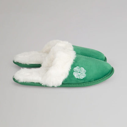 Celtic Women's Green Mule Slipper