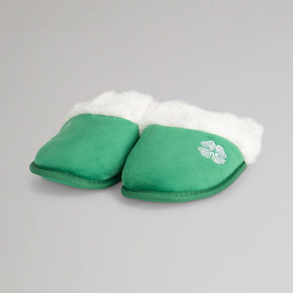 Celtic Women's Green Mule Slipper