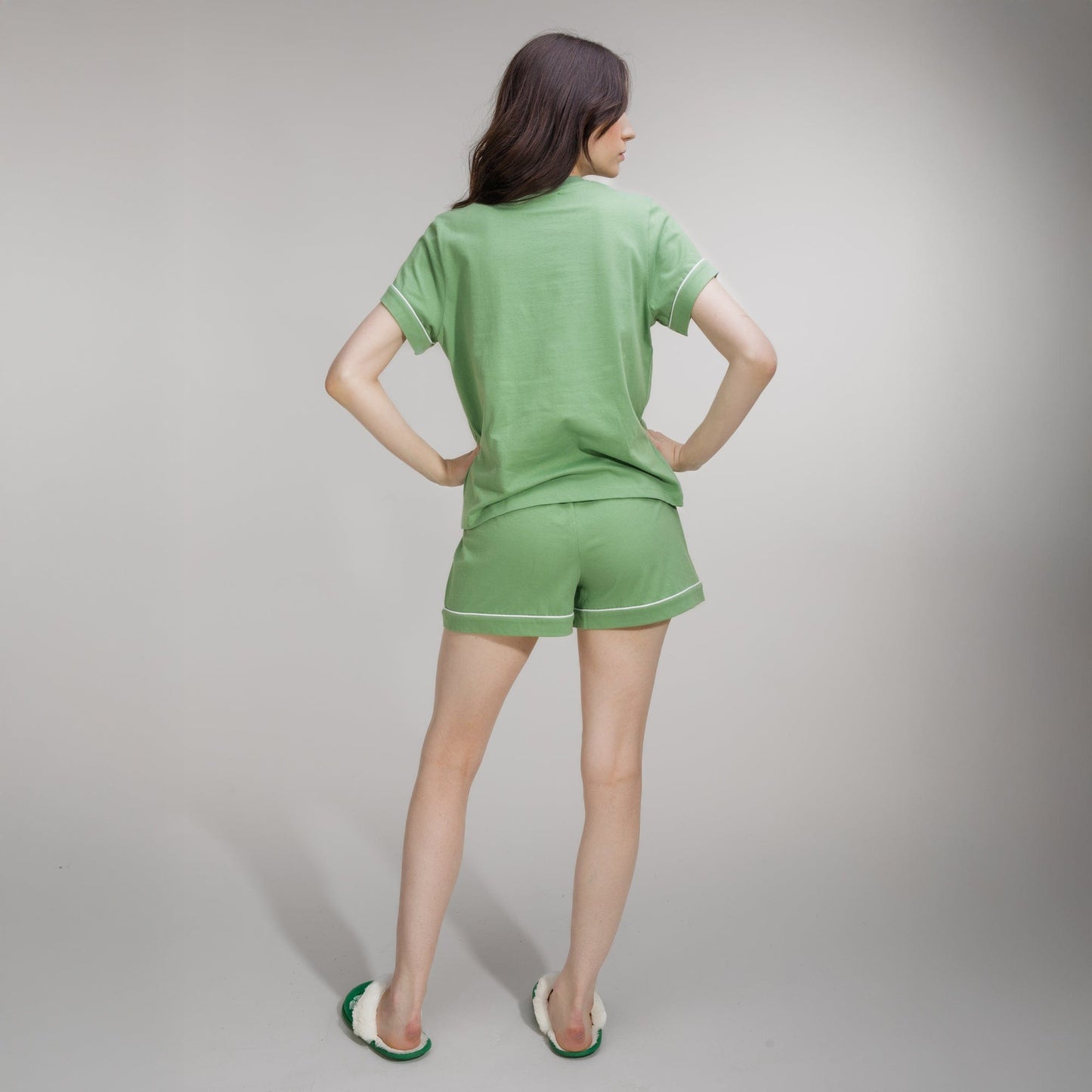Celtic Women's Green Short Pyjamas