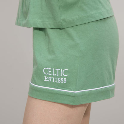 Celtic Women's Green Short Pyjamas