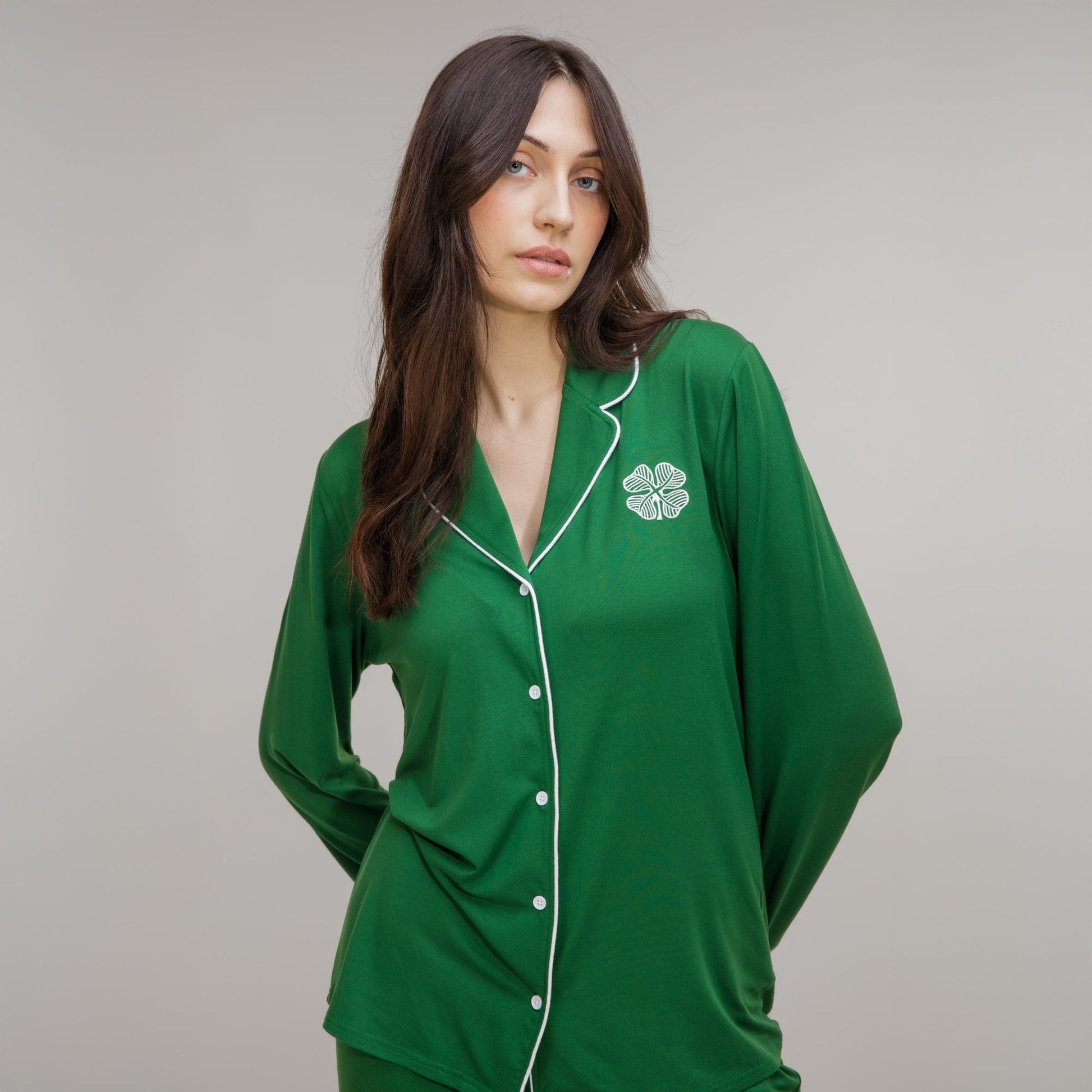 Celtic Women's Green Trouser Pyjamas