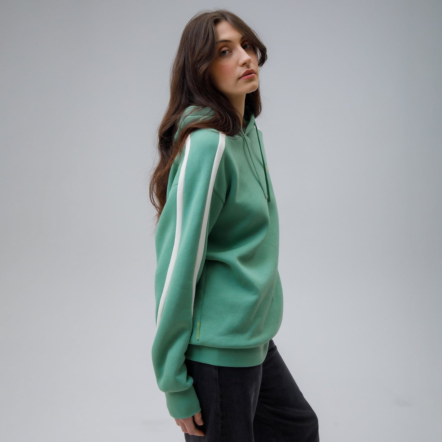 Celtic Women's Paradise Print Green Hoodie