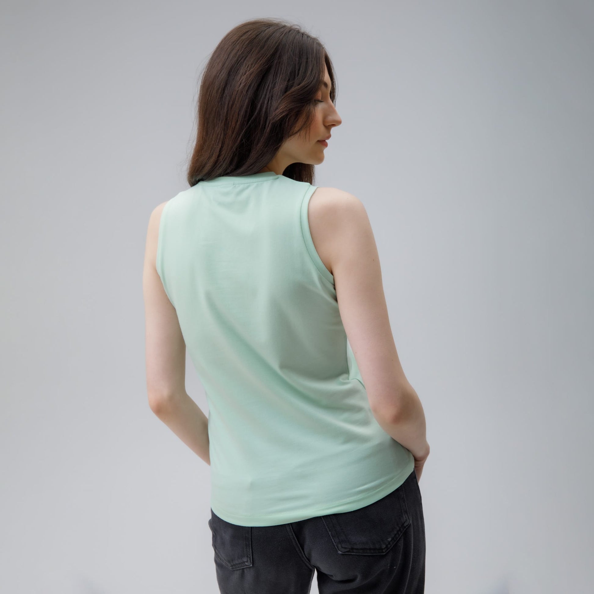 Celtic Women's Print Green Vest
