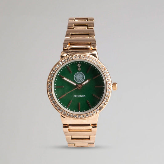 Celtic Women's Rose Gold Bracelet Watch