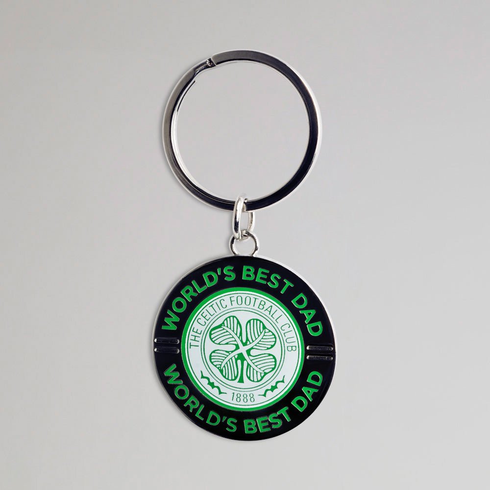 Celtic World's Best Dad Keyring