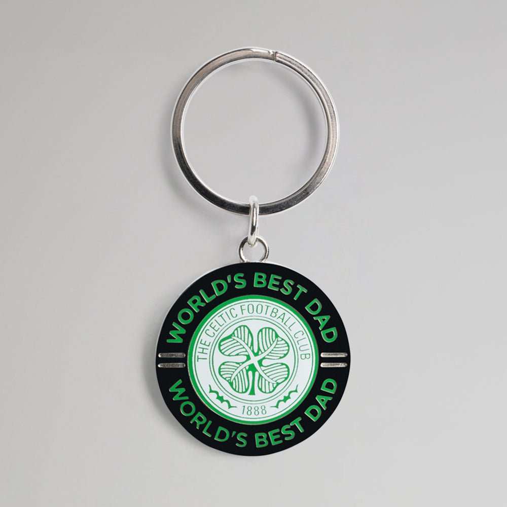 Celtic World's Best Dad Keyring