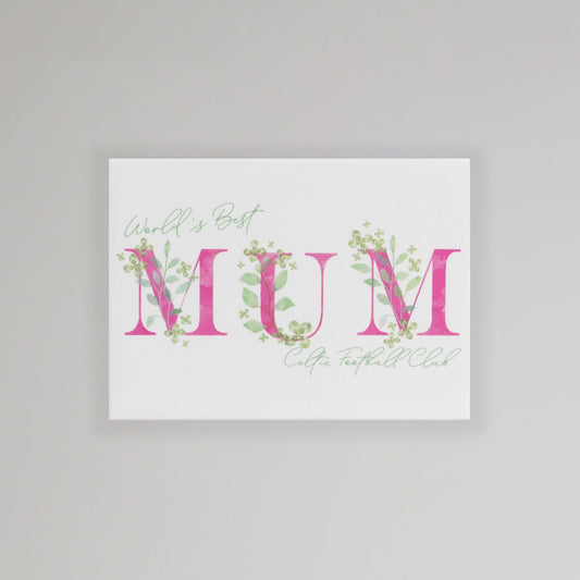 Celtic World's Best Mum Floral Magnet