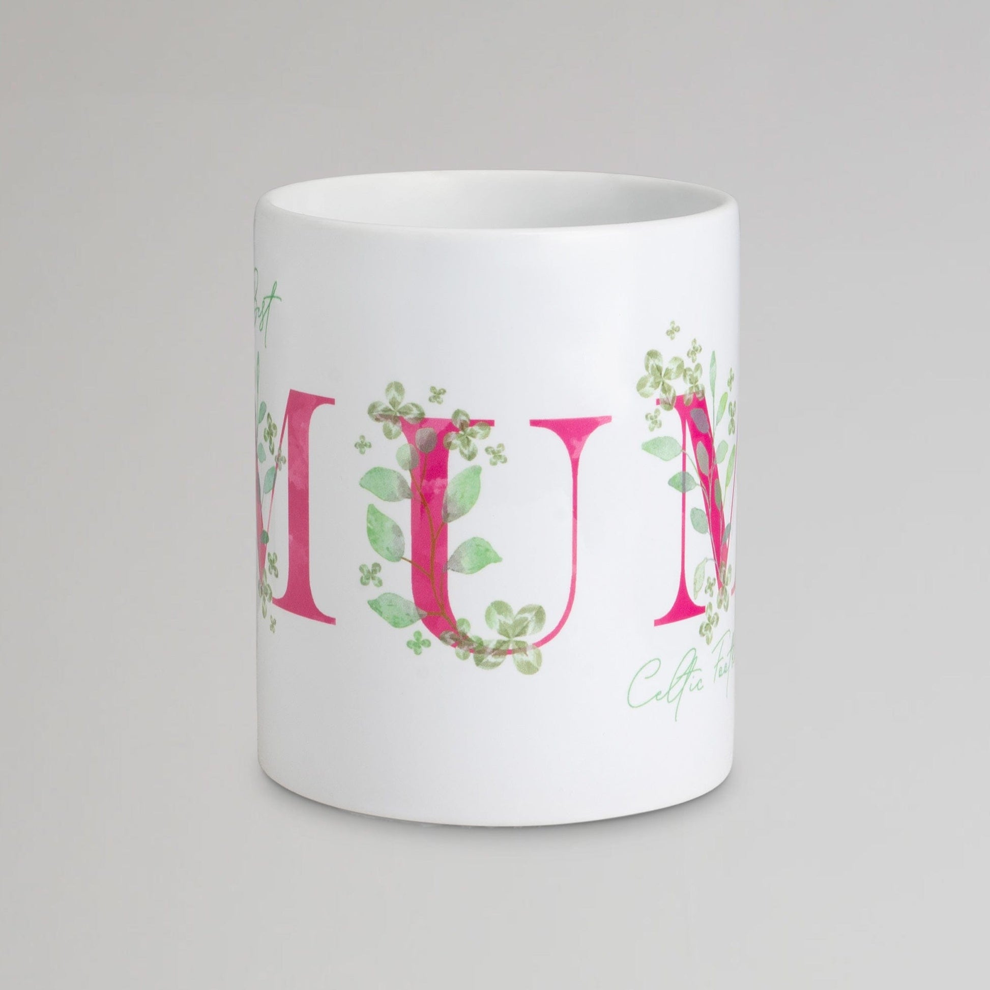 Celtic World's Best Mum Floral Mug