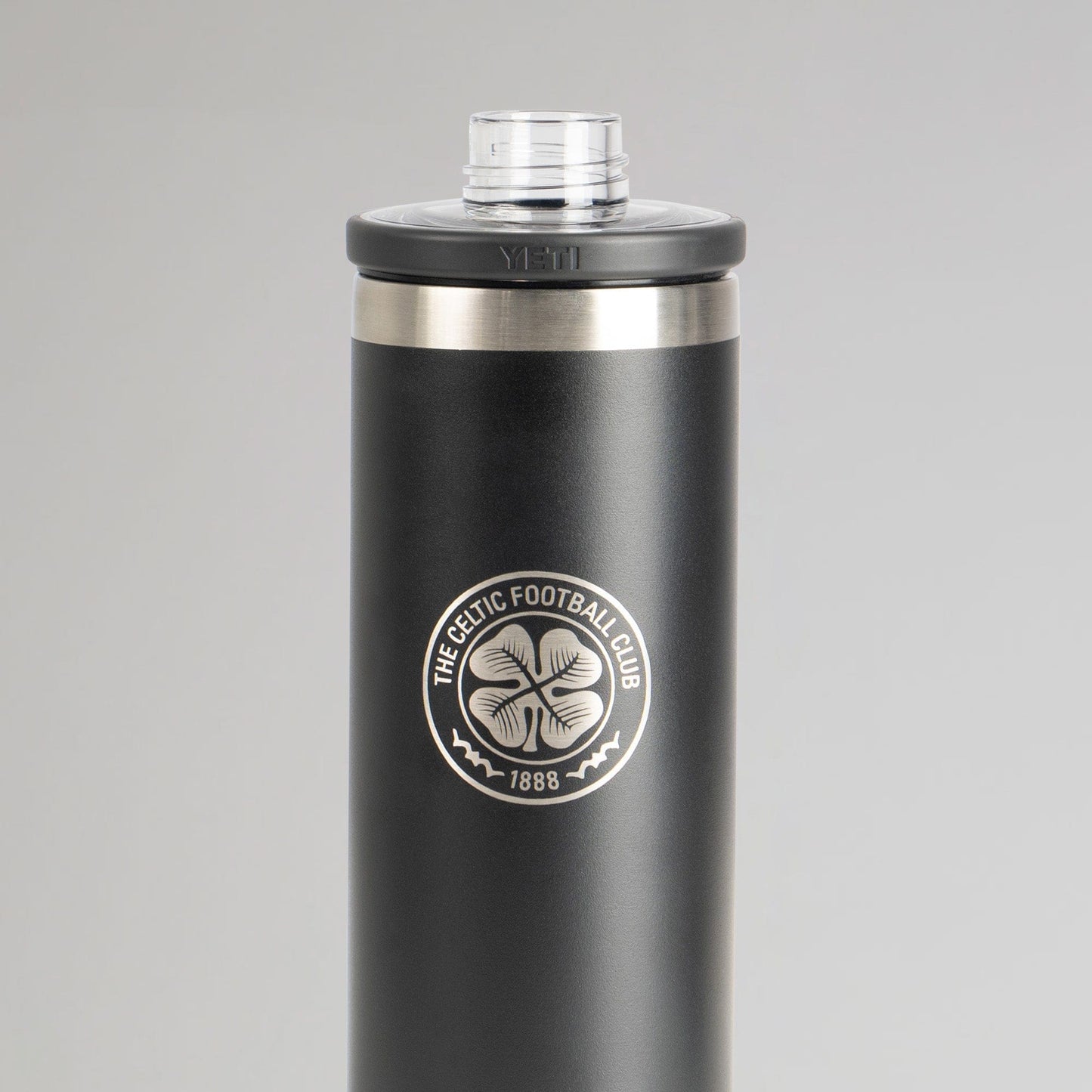 Celtic YETI 18oz Black Bottle