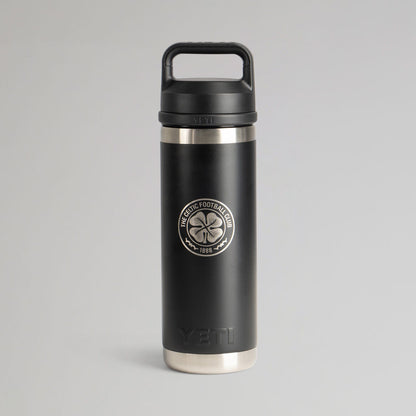 Celtic YETI 18oz Black Bottle