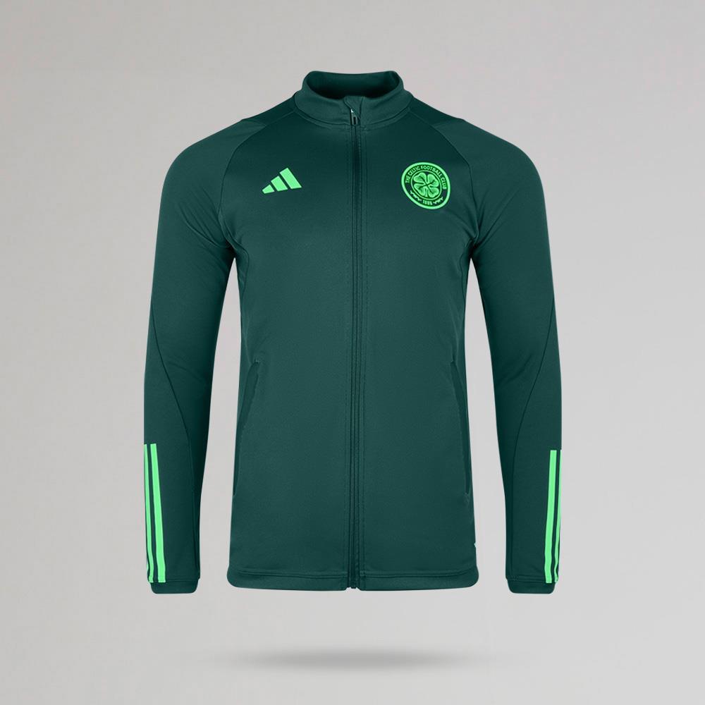 Adidas Celtic 2023/24 Dark Green Track Jacket