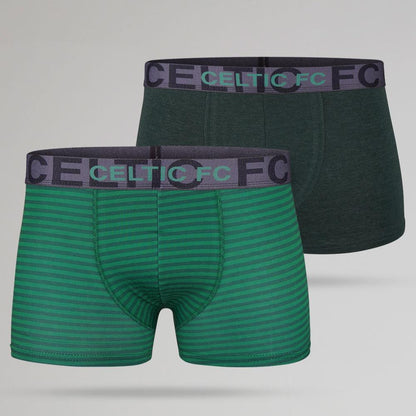 Celtic Men's 2 Pack Boxer Shorts