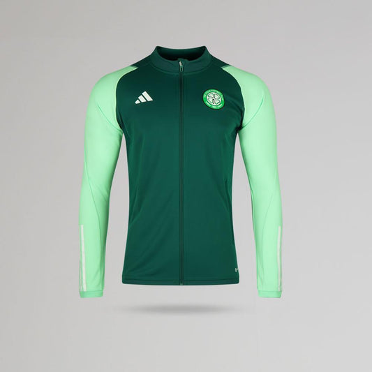 adidas Celtic 2023/24 Junior Green Track Jacket