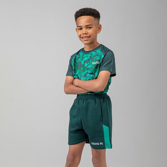 Celtic Junior Camo Shorts