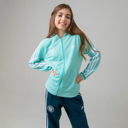 adidas Celtic Girls' 3-Stripes Tracksuit