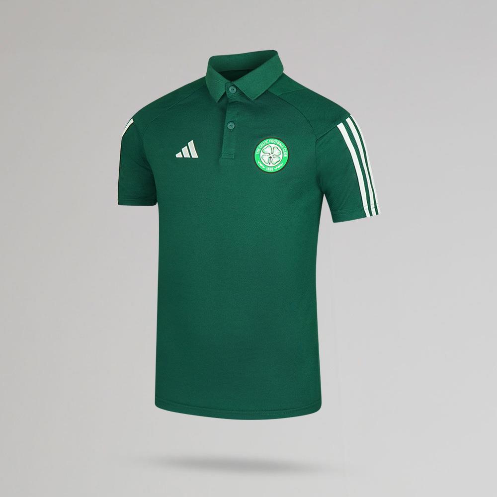 adidas Celtic 2023/24 Junior Green Training Polo