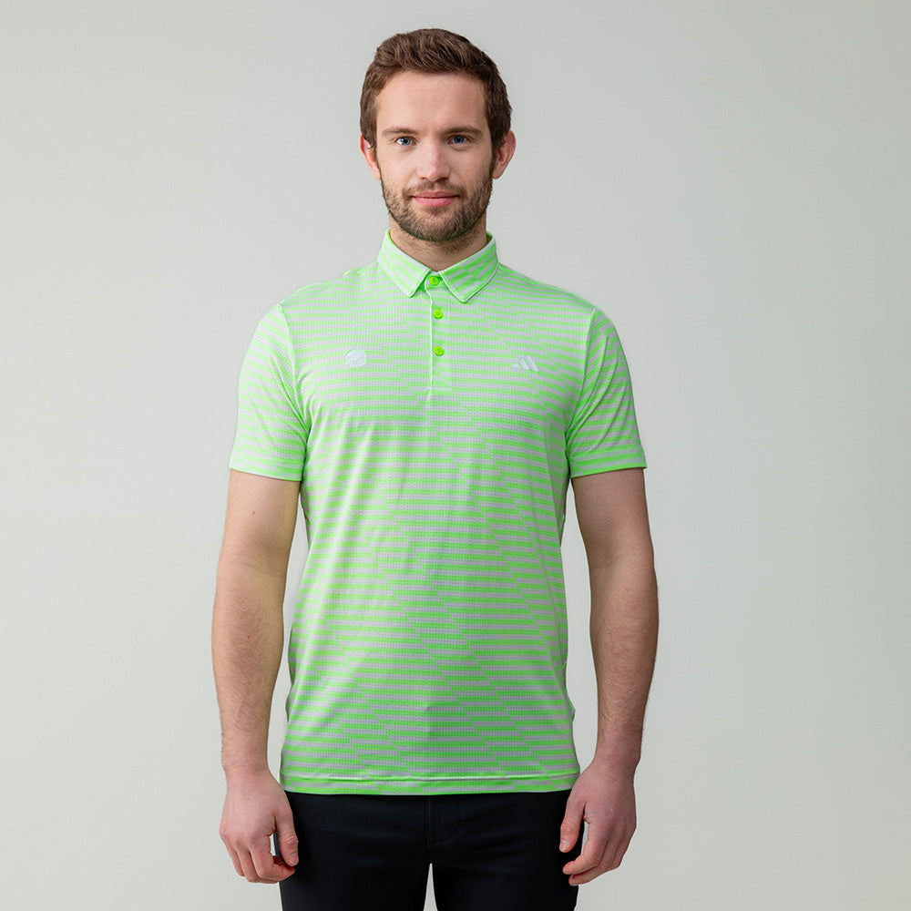 adidas Celtic Golf Men's Ultimate 365 Mesh Print Polo