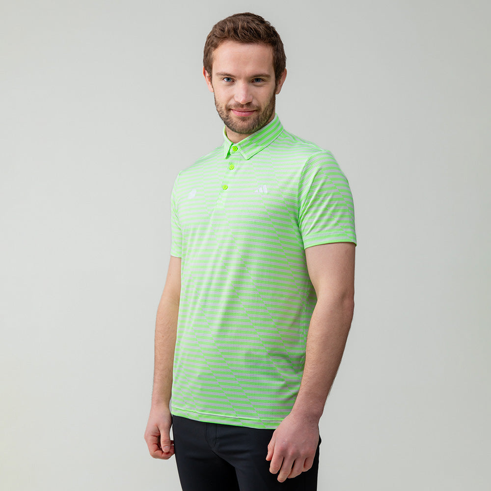 adidas Celtic Golf Men's Ultimate 365 Mesh Print Polo