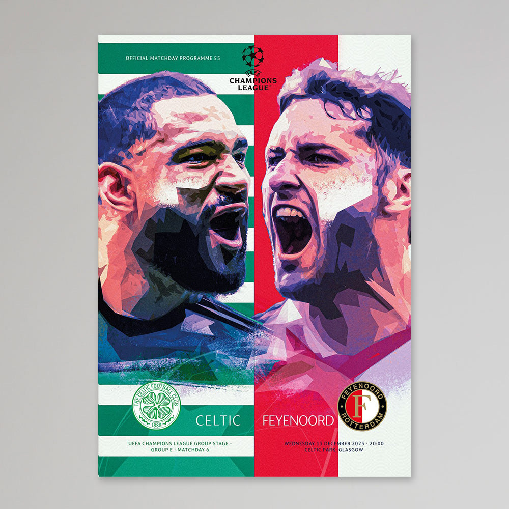 23 Celtic v Feyenoord Match Programme