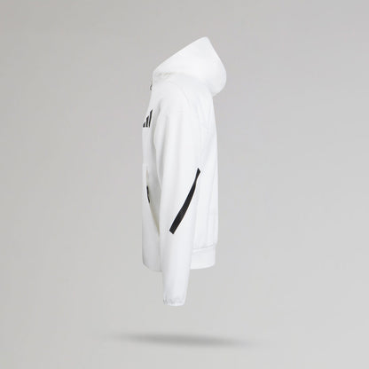 adidas Celtic Z.N.E. White Zip Hoodie