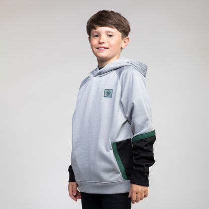 Celtic Junior Crest Silver Hoodie