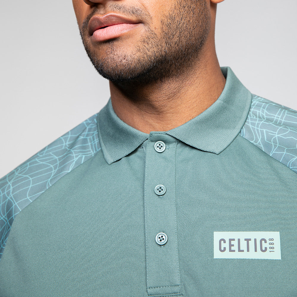 Celtic 1888 Patterned Shoulder T-Shirt