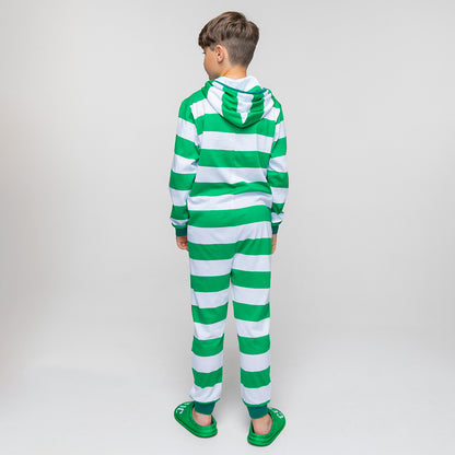 Celtic Junior Hooped Zipped Onesie