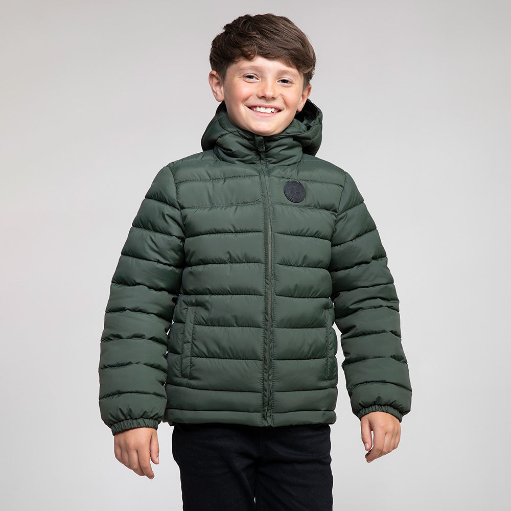 Celtic Junior Crest Padded Jacket