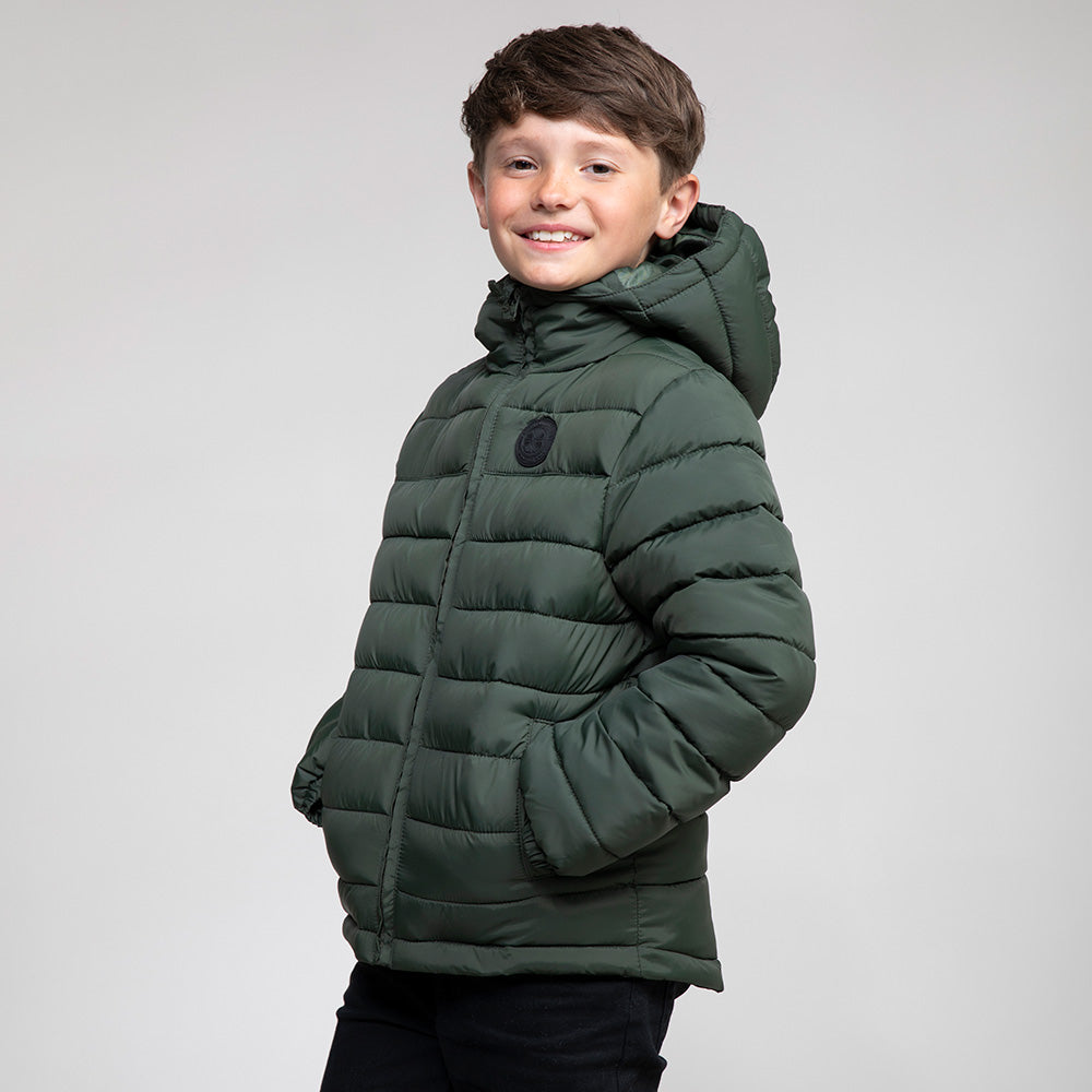 Celtic Junior Crest Padded Jacket