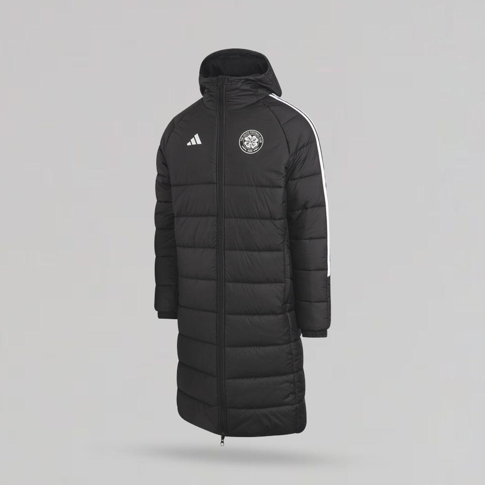 adidas Celtic 2024/25 Black Long Coat