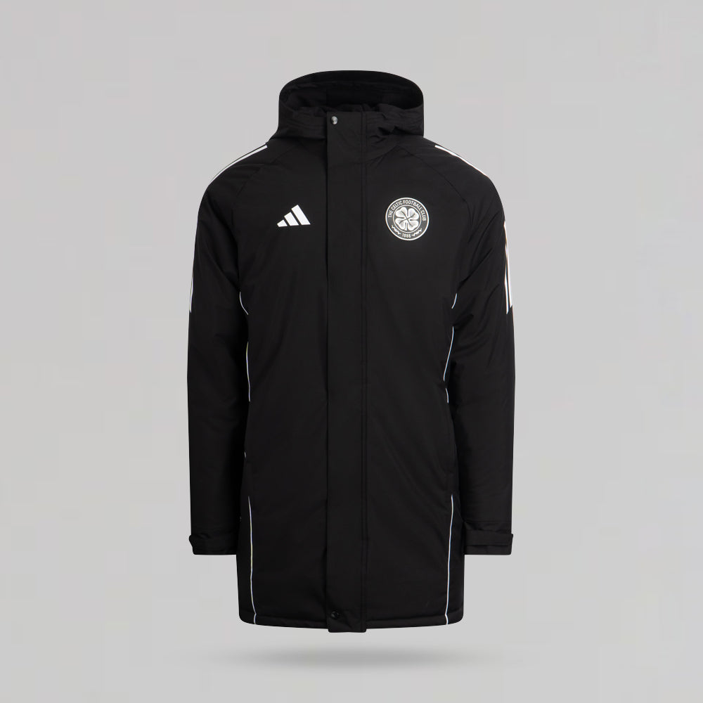 adidas Celtic 2024/25 Black Parka Jacket