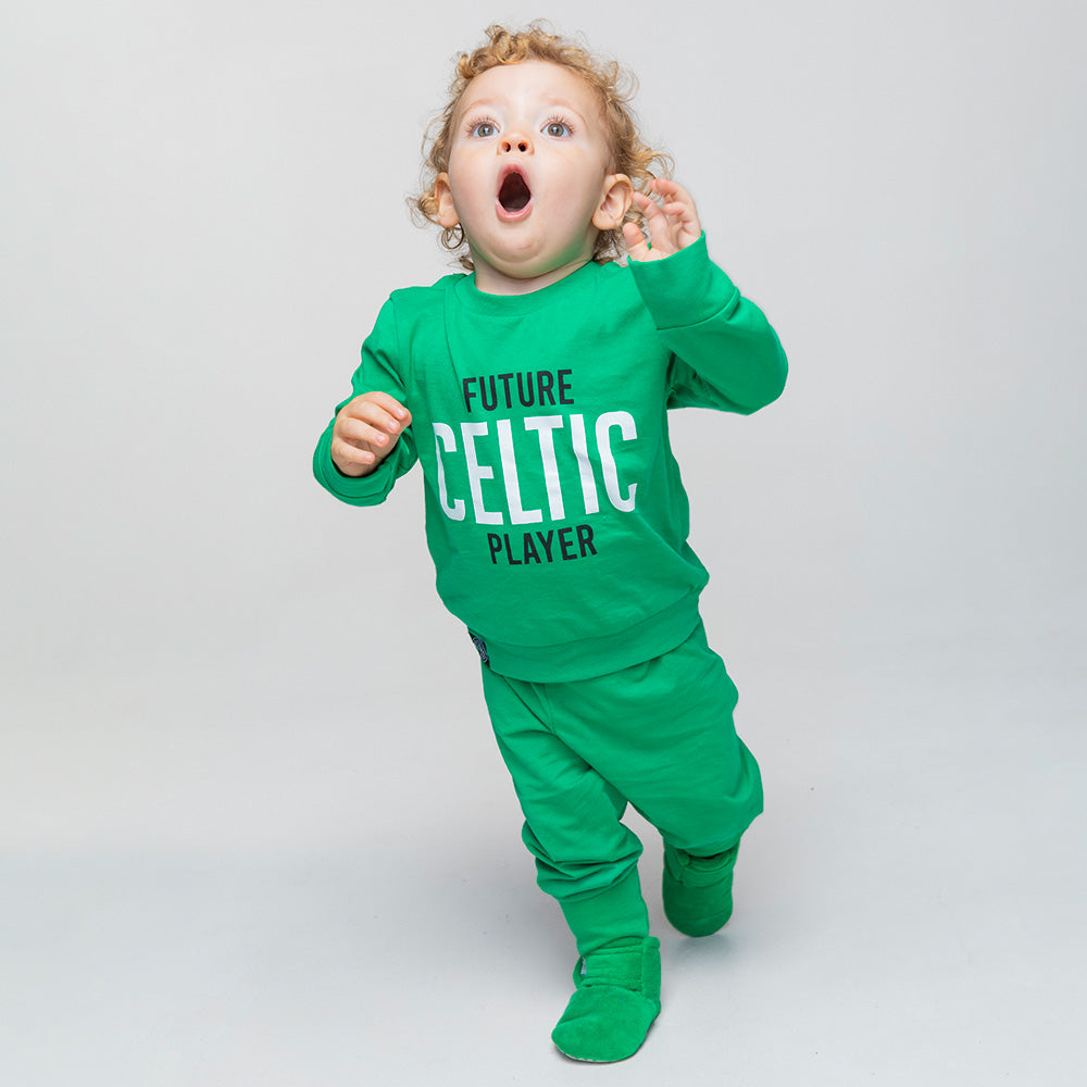 Celtic Infant Green Future Player Trouser Pyjamas