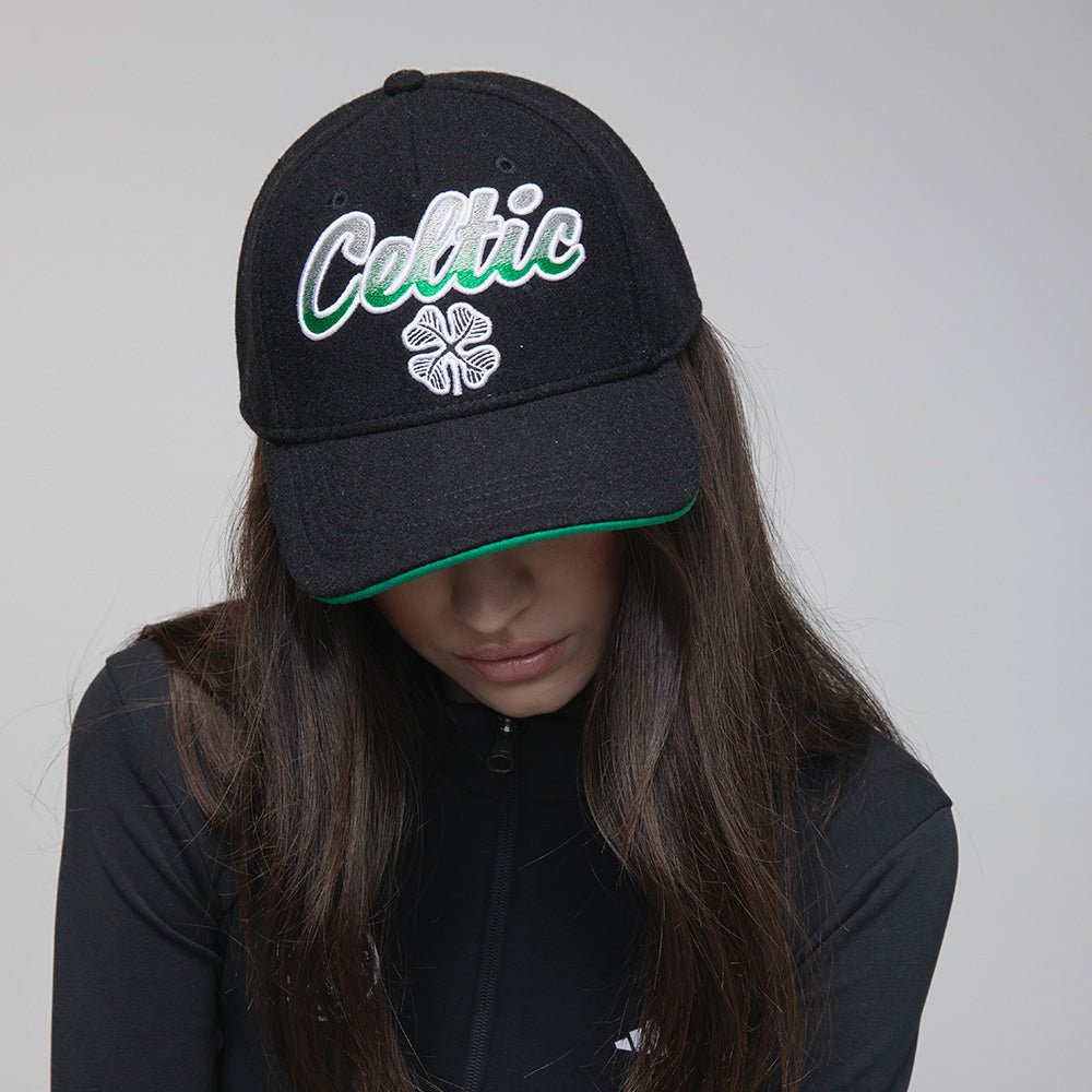 Celtic Women's Text Clover Cap