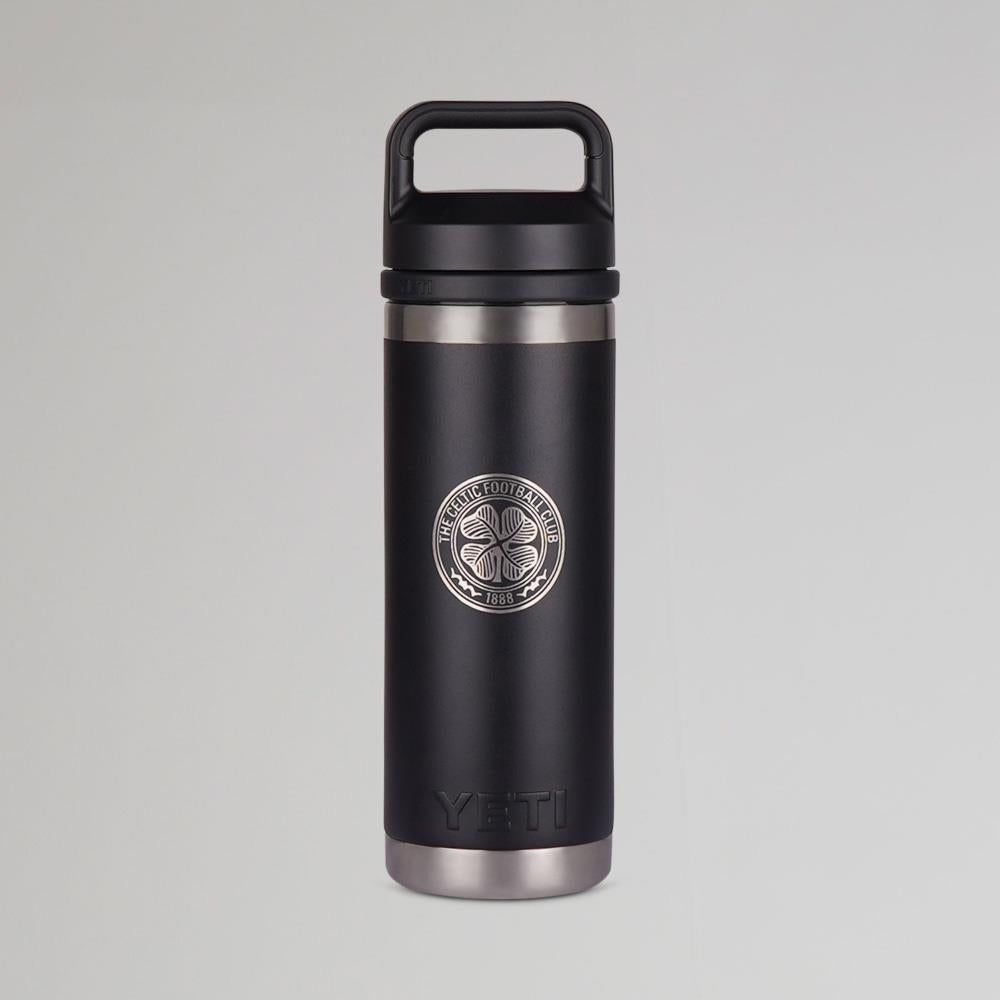 Celtic YETI 18oz Black Bottle