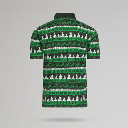 Celtic Adult Christmas Polo Shirt