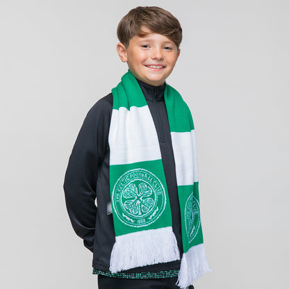 Celtic Junior Crest Bar Scarf