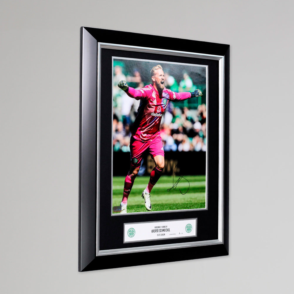 Celtic 2024/25 Kasper Schmeichel Signed Print