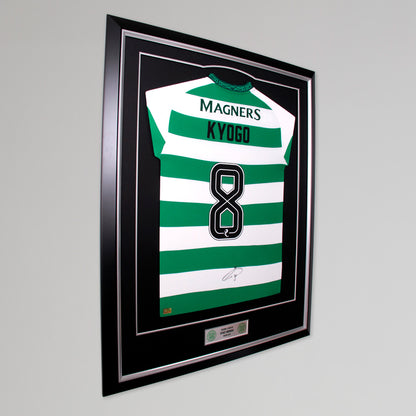 Celtic 24/25 Kyogo Furuhashi Framed Signed Shirt