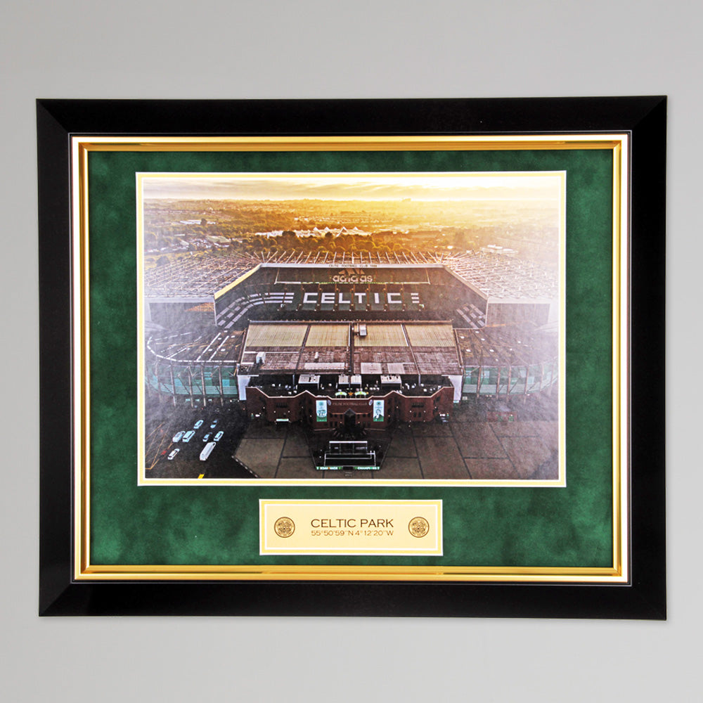 Celtic Park Coordinates Print