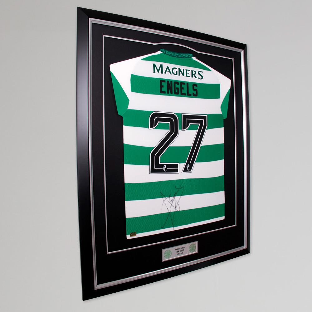 Celtic 24/25 Arne Engels Framed Signed Shirt