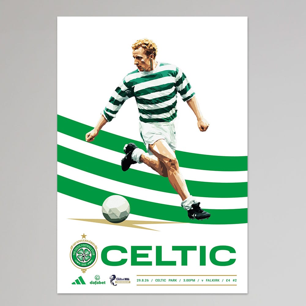 Collectable Matchday Programme - Celtic v Falkirk 29 Aug 2026