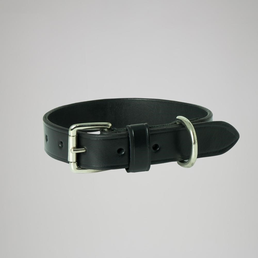 Celtic Leather Dog Collar